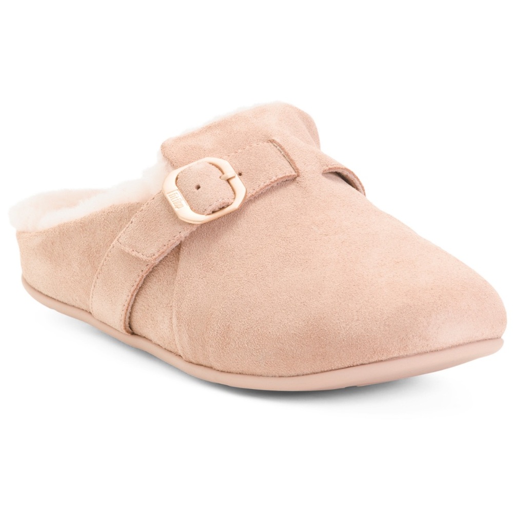 Fit Flop Chrissie Suede Slides NWT